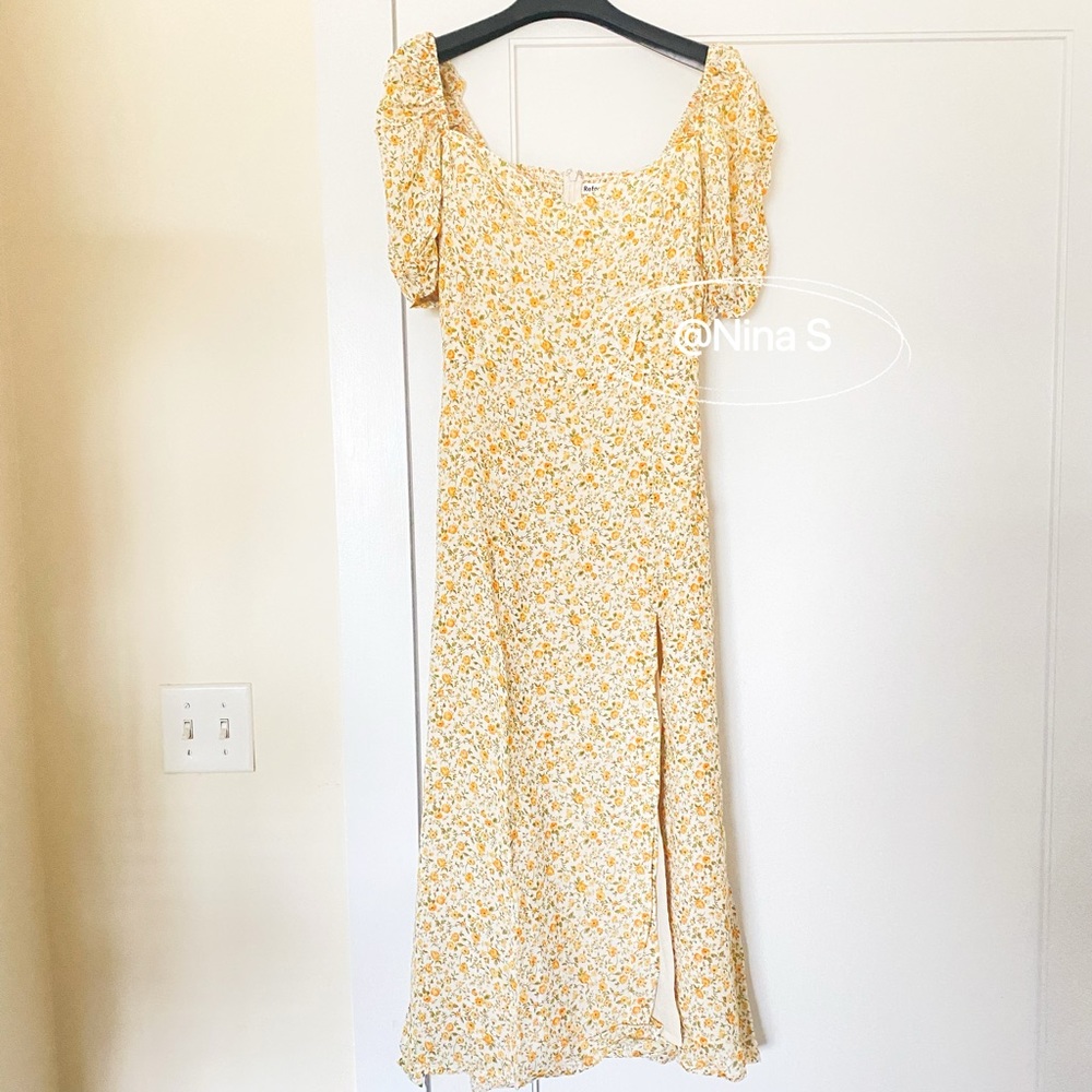 Reformation Bandit Dress in Lima NWOT